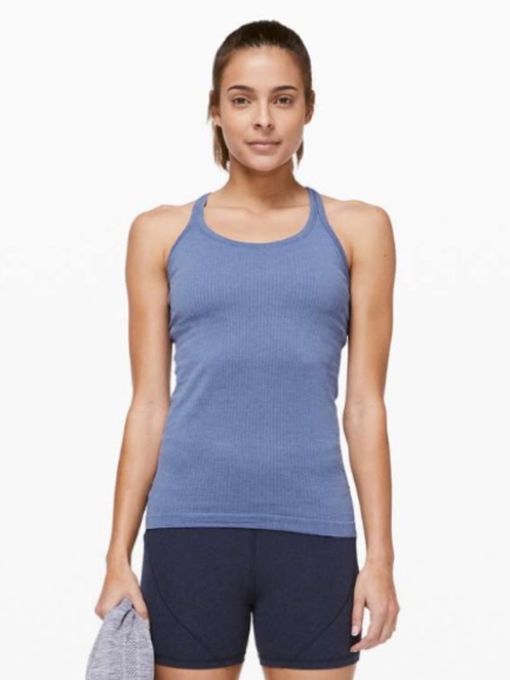 Lululemon Ribbed Racerback "Ebb to Street" Tank Top